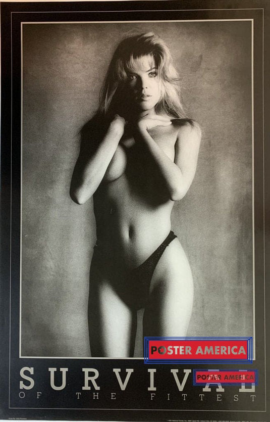 Survival Of The Fittest Vintage Modeling Poster 23 X 35