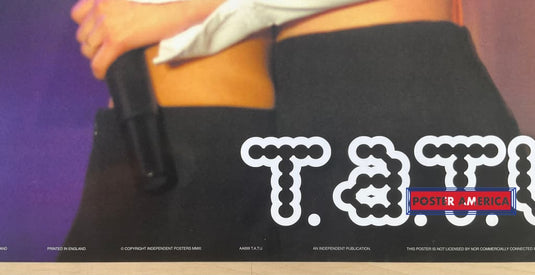 T.a.t.u. Vintage Uk Import Music Poster 24 X 34