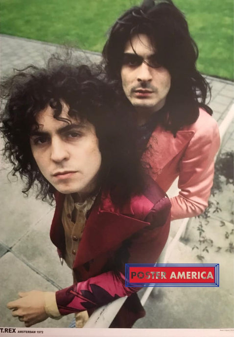 T.rex Amsterdam 1972 Band Shot Poster 23.25 X 33