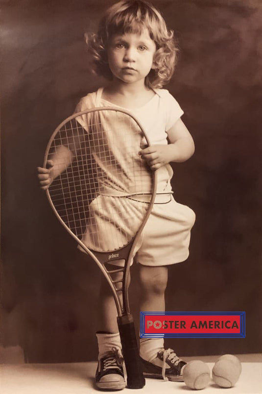 Tennis Boy By Tony Arnold Poster 23 X 35