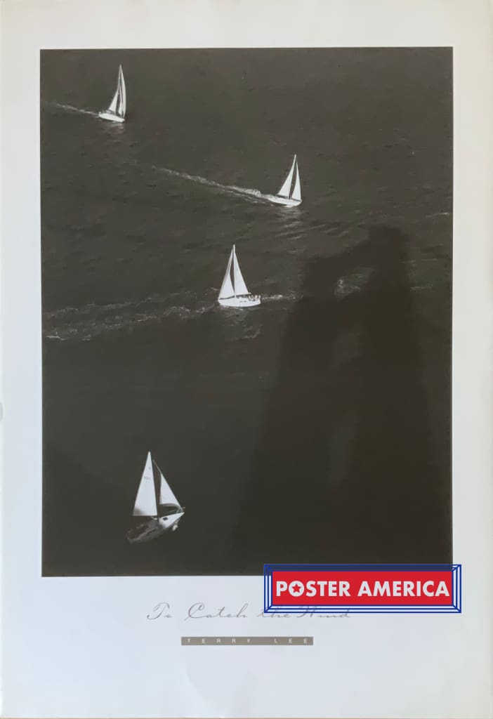 Load image into Gallery viewer, Terry Lee To Catch The Wind Vintage Scenic Photography Print 24 X 34.75 Scenic Print
