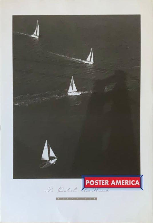 Terry Lee To Catch The Wind Vintage Scenic Photography Print 24 X 34.75 Scenic Print