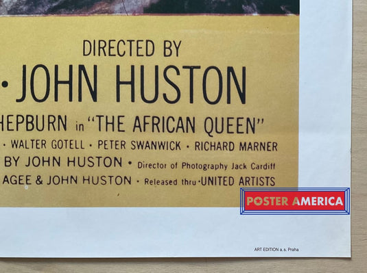 The African Queen One-Sheet Reproduction Movie Poster 26 X 38