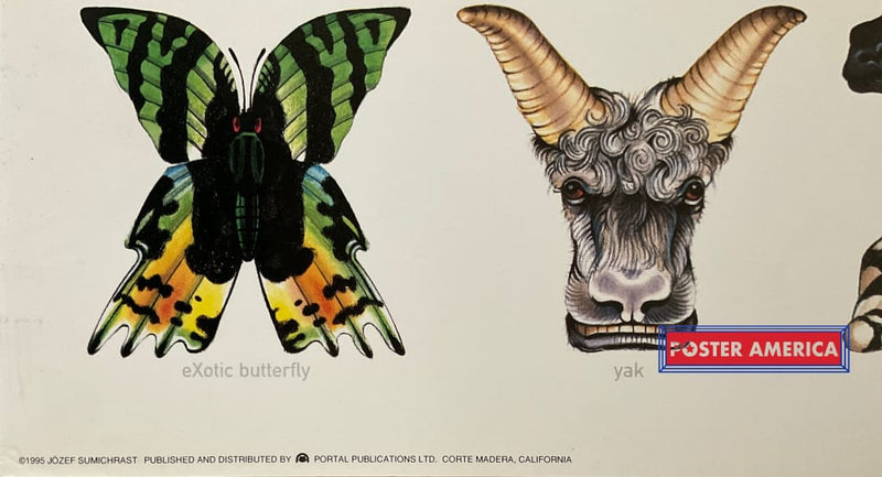 Load image into Gallery viewer, Xxx - The Animal Alphabet Vintage Art Print 12 X 36 Posters Prints &amp; Visual Artwork
