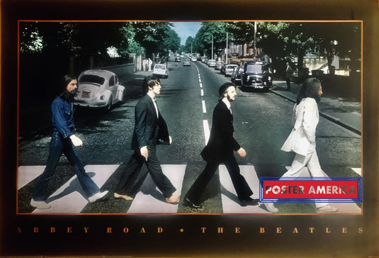 The Beatles Abbey Road Poster 24 X 25