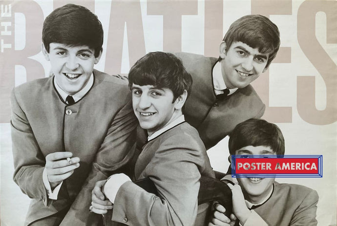 The Beatles Horizontal Vintage Meet The Beatles 1991 Poster 24 x 35 Vintage Poster