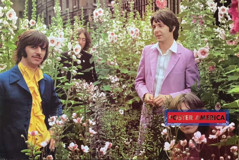 Load image into Gallery viewer, Copy Of The Beatles In The Flower Fields Original 1994 Poster 24 X 35 Posters Prints &amp; Visual
