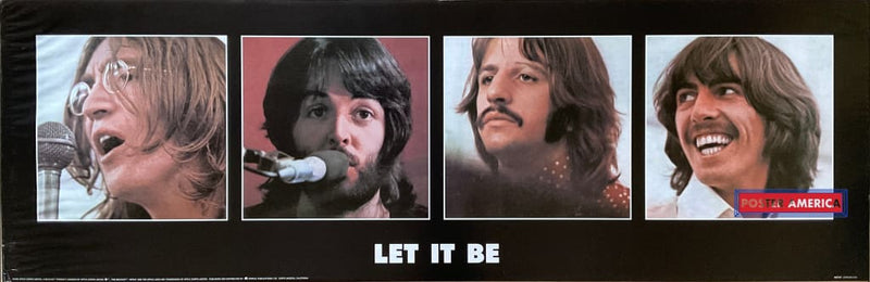 Load image into Gallery viewer, The Beatles Let It Be Vintage Rock Music Slim Print 12 X 36
