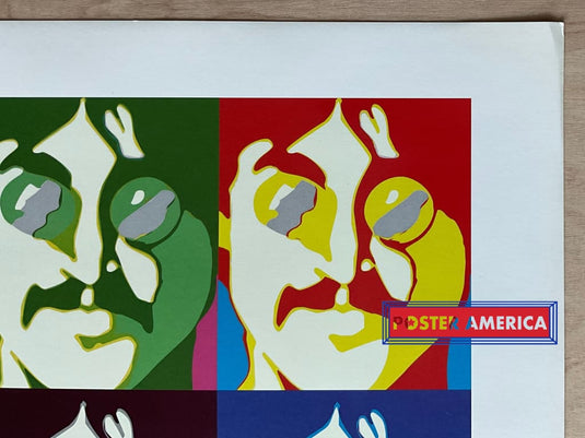The Beatles Vintage 1999 Pop Art Slim Print 12 X 36