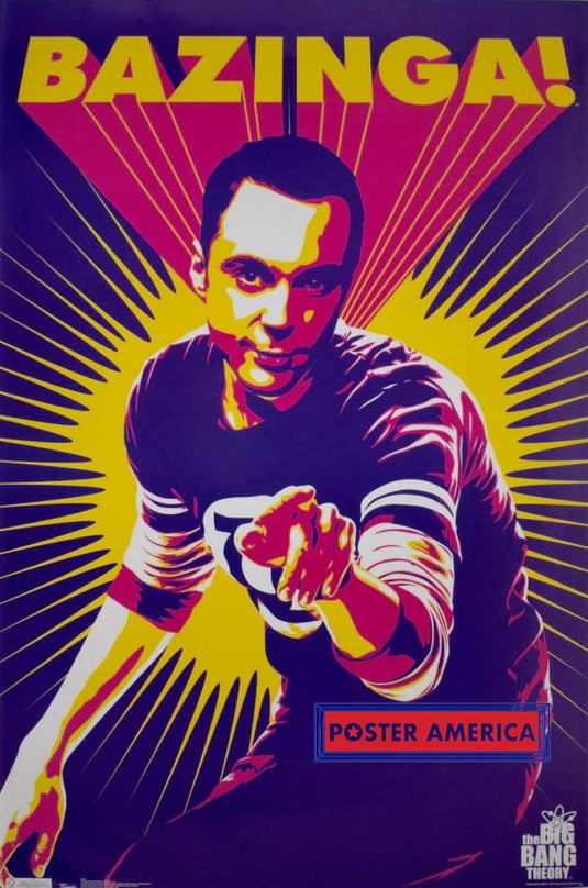 The Big Bang Theory Bazinga Poster 22.5 X 33.5