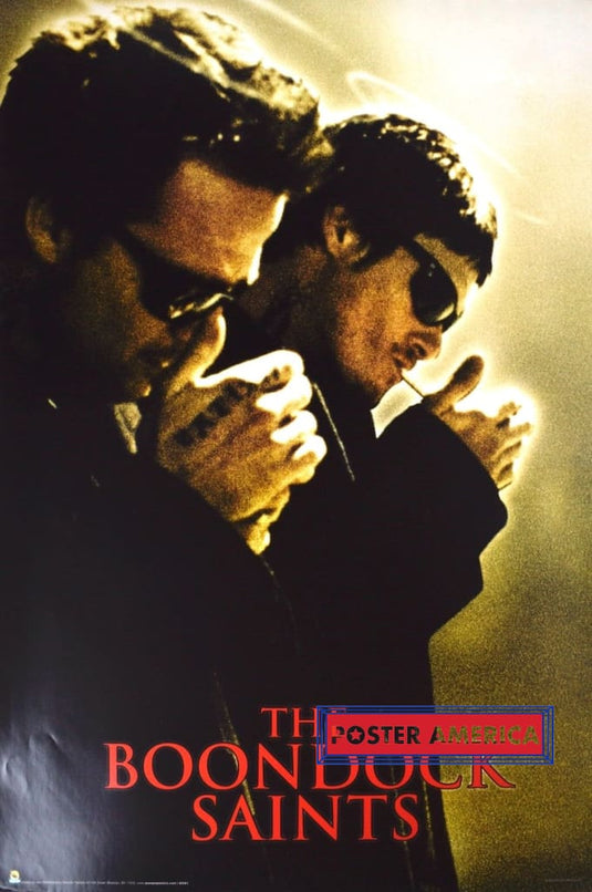 The Boondock Saints Halo And Lighting Cig Movie Poster 24 X 36