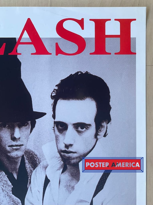 The Clash Bankrobber Vintage Uk Import Rock Music Poster 23.5 X 33