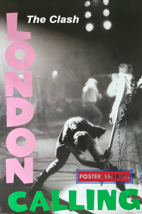 The Clash London Calling Poster 24 X 36