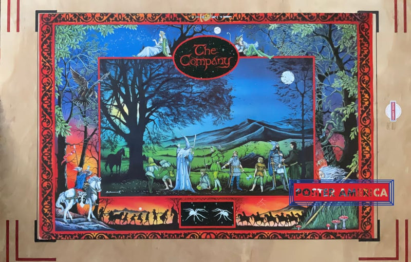 Load image into Gallery viewer, The Company Lord Of Rings Artwork Vintage 2001 Poster 24 X 35.5 Vintage Poster

