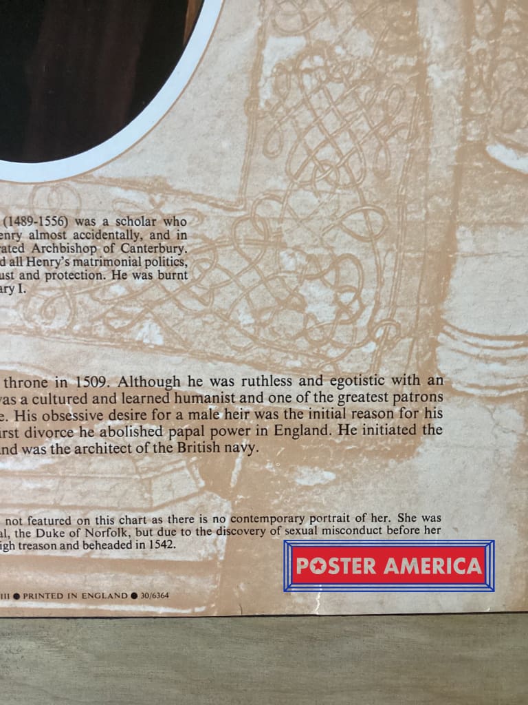 Load image into Gallery viewer, The Court Of Henry Viii 1973 Vintage Original Poster 24 X 35

