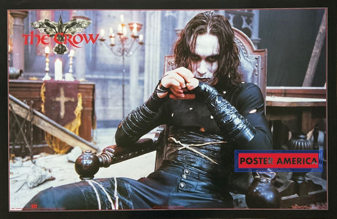 The Crow Starring Brandon Lee Vintage 1994 24 X 35 Poster