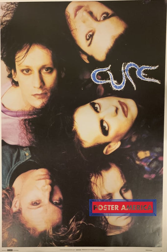The Cure Band Shot Rare Uk Import Poster 24 X 35