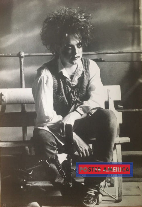 The Cure Robert Smith Black & White Original 1992 Uk Import Poster 24 X 35 Vintage Poster