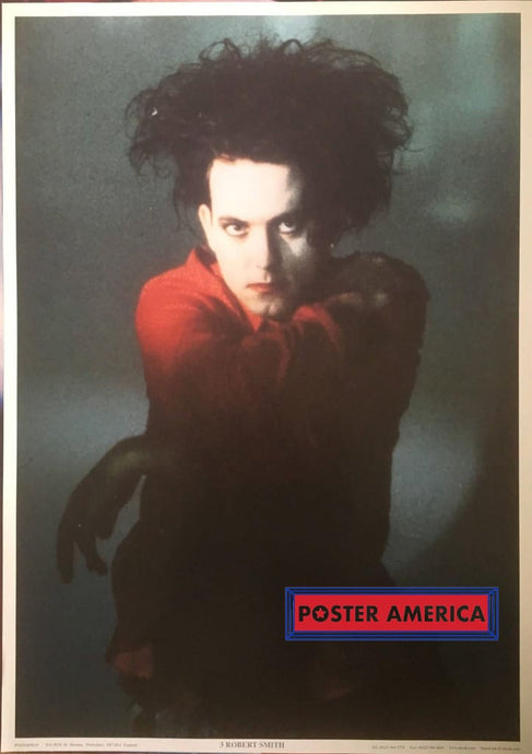 The Cure Robert Smith Red Shirt Rare Uk Import Poster 23.5 X 33 Posters Prints & Visual Artwork