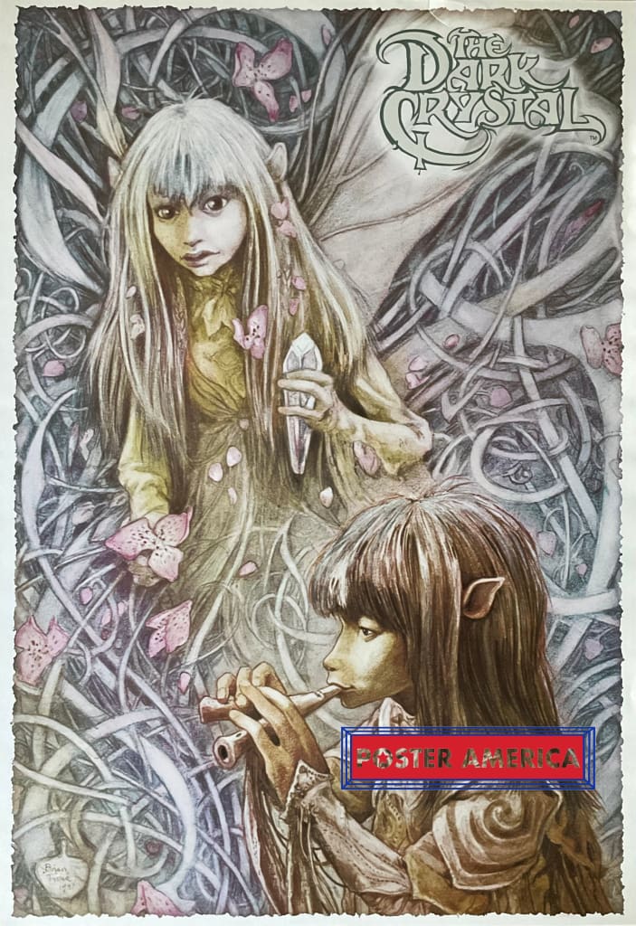 Load image into Gallery viewer, The Dark Crystal By Brian Froud Fairy Artwork Poster 24 X 36
