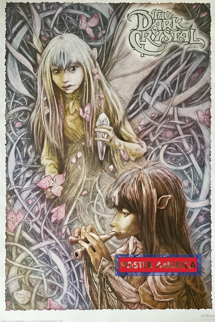 Load image into Gallery viewer, The Dark Crystal By Jim Henson Brian Froud Poster 24 X 36
