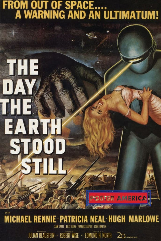 The Day Earth Stood Still Poster 24 X 36