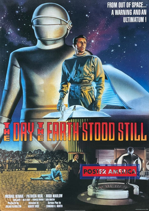 The Day Earth Stood Still Vintage 1999 Poster 24 X 33.5 Vintage Poster