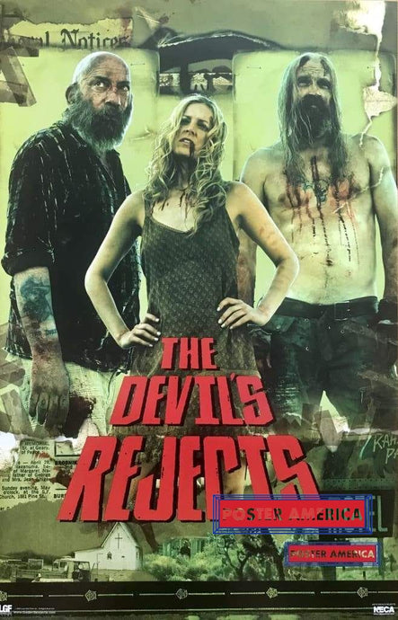 The Devils Rejects By Rob Zombie Horror Film Vintage 2005 Poster 22 X 34