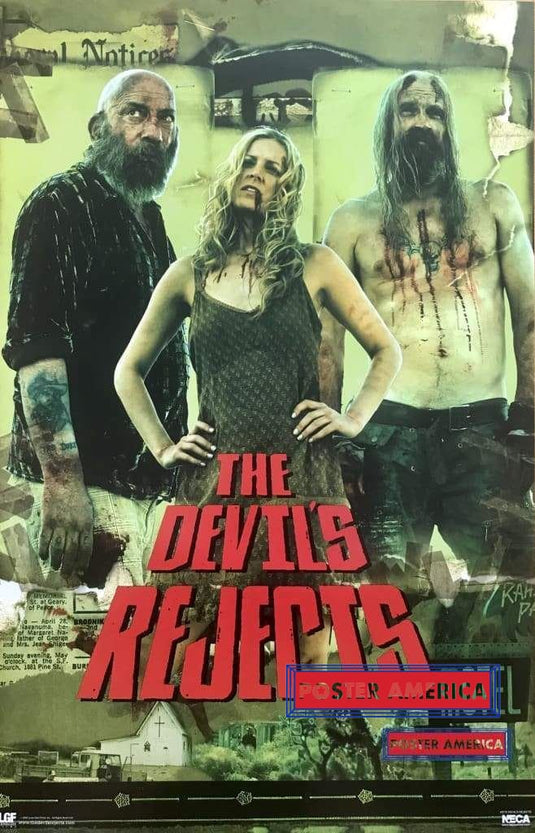 The Devils Rejects By Rob Zombie Horror Film Vintage 2005 Poster 22 X 34