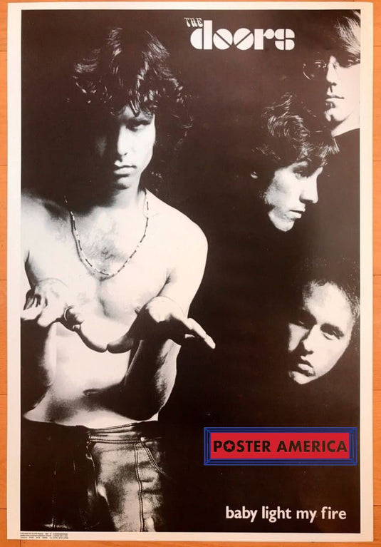 The Doors Baby Light My Fire 90S Uk Import Poster 23 X 35