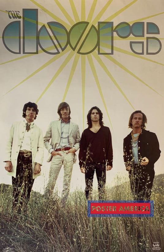 The Doors Sunny Grass Rare 2003 Poster 22.5 X 34.5 Vintage Poster