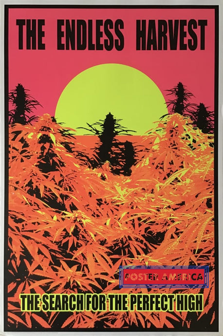 The Endless Harvest Blacklight Poster 24 X 36
