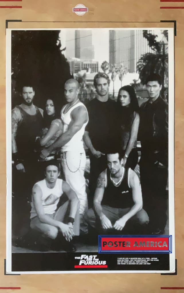 Load image into Gallery viewer, The Fast And Furious Uk Import Movie Poster 24 X 35

