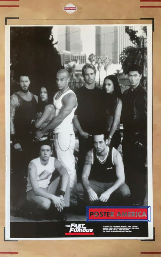 The Fast And Furious Uk Import Movie Poster 24 X 35