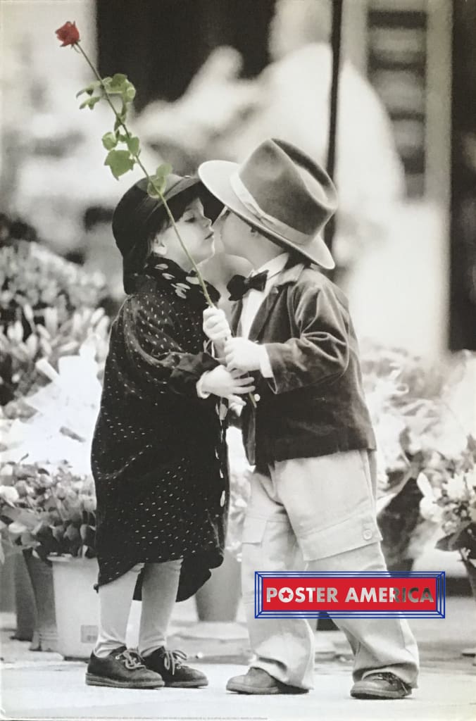 Load image into Gallery viewer, The First Kiss By Kim Anderson Poster 24 X 36
