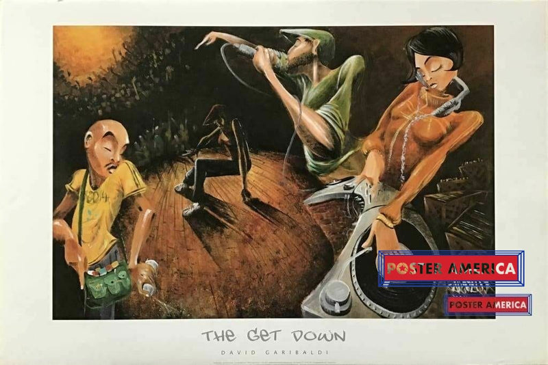 Load image into Gallery viewer, The Get Down By David Garibaldi Art Print 24 X 36 Fine
