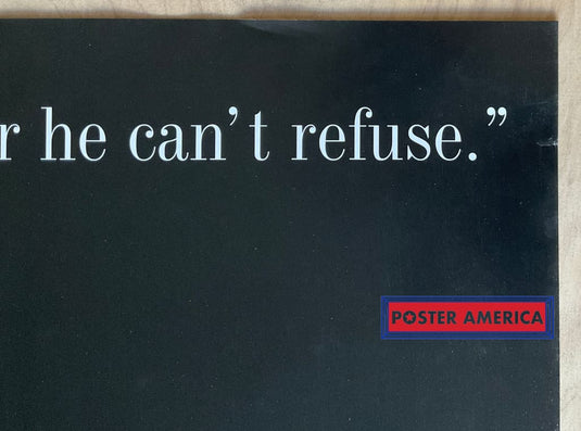 The Godfather Marlon Brando Quote Rare 2006 Poster 24 X 36