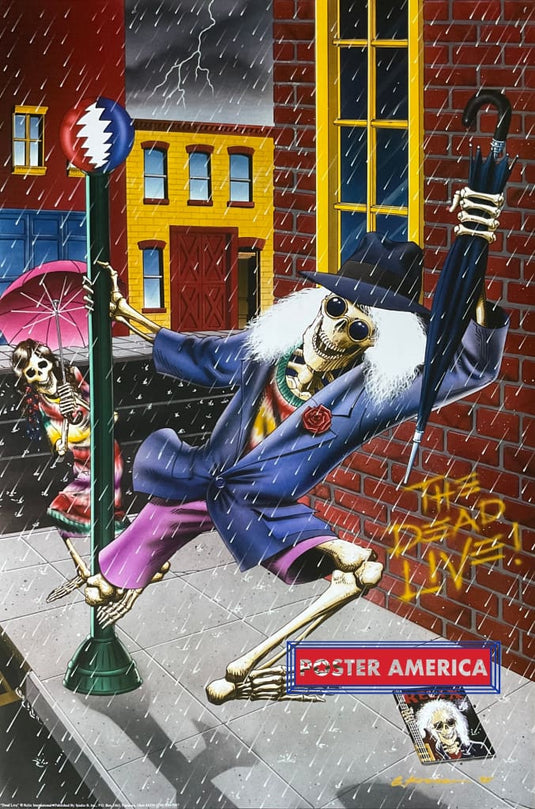 The Grateful Dead The Dead Live Art Poster 24 x 36 - Poster