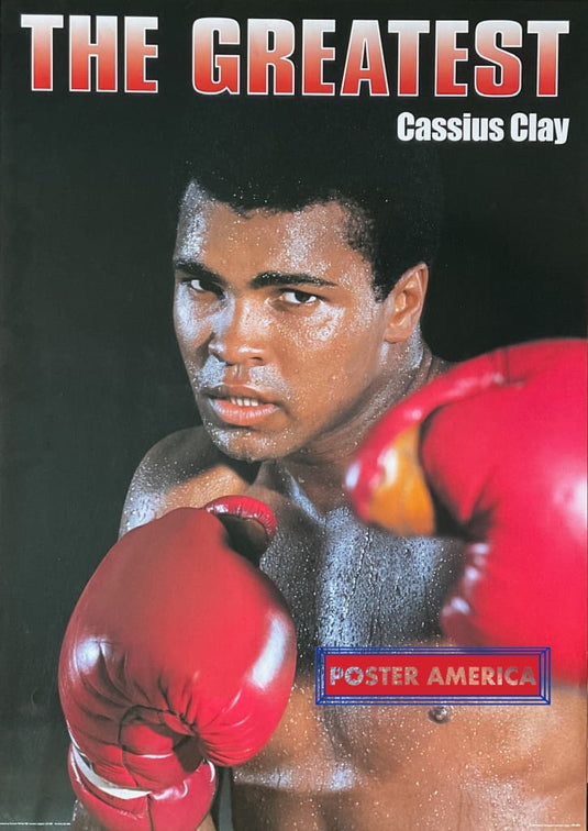 The Greatest Cassius Clay Vintage 1999 24 X 33.5 Boxing Poster Vintage Poster