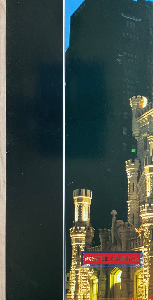 Load image into Gallery viewer, The Historic Chicago Water Tower Vintage 2000 Photography Poster 24 X 36
