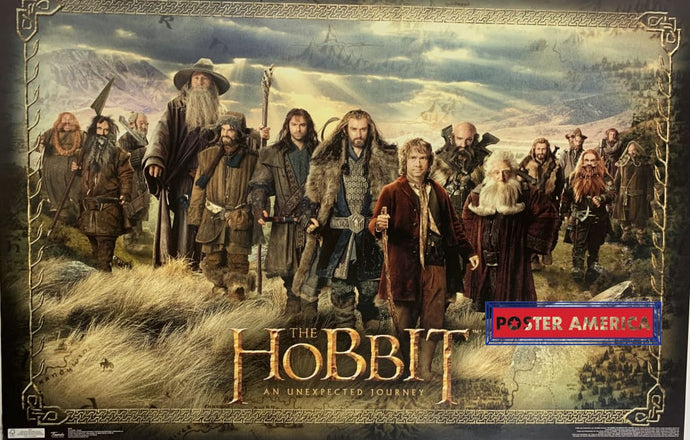 The Hobbit Lord Of The Rings Movie Poster 22 X 34
