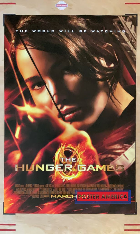The Hunger Games Reproduction Advance Movie Poster 24 X 36