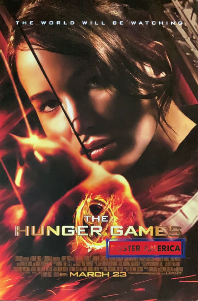 Load image into Gallery viewer, The Hunger Games Reproduction Advance Movie Poster 24 X 36
