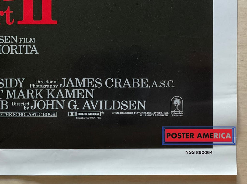 Load image into Gallery viewer, The Karate Kid Part Ii Vintage 1986 One-Sheet Movie Poster 27 X 41
