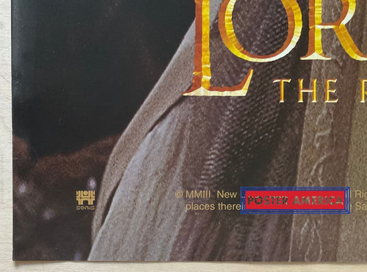 The Lord Of The Rings: Return King Vintage 2003 Oversized Movie Poster 27 X 38.5 One-Sheet