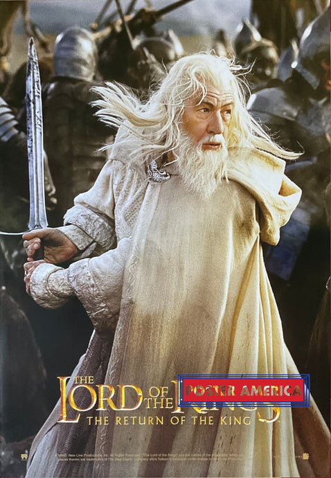 The Lord Of The Rings: Return King Vintage 2003 Oversized Movie Poster 27 X 38.5 One-Sheet