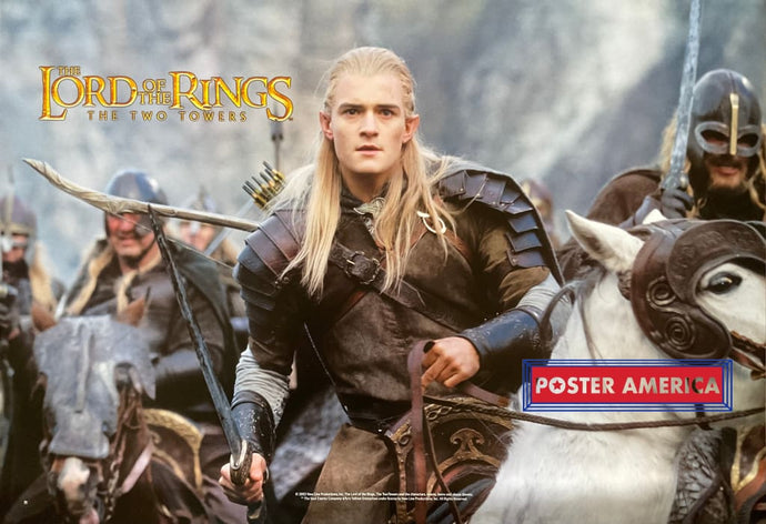 The Lord Of The Rings: Two Towers Vintage 2002 Movie Poster 27 X 38.5 One-Sheet