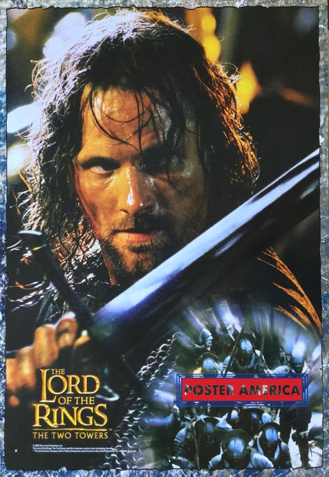 The Lord Of The Rings: Two Towers Vintage One-Sheet Movie Poster 27 X 40 Posters Prints & Visual