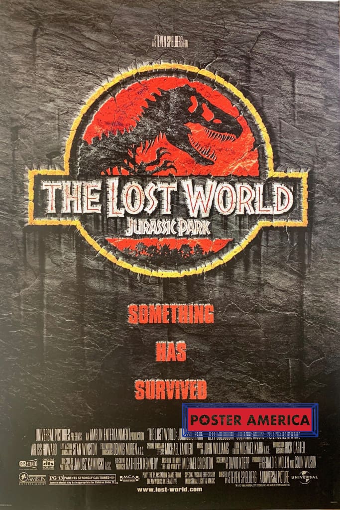 Load image into Gallery viewer, The Lost World Jurassic Park Poster 27 X 40
