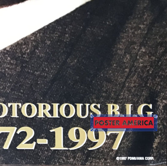 The Notorious B.i.g. 1972 - 1997 Poster 22.5 X 34.5